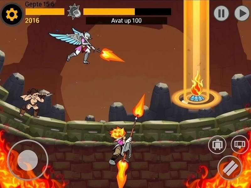 Inferno Blaze Clash Gameplay Screenshot